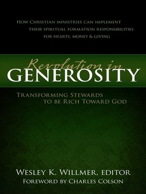 cover image of A Revolution in Generosity